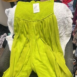 Vibrant Green Women's Pants
